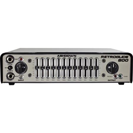 Ashdown Retroglide-800 800W 12-Band Graphic Digital Bass Amplifier Head