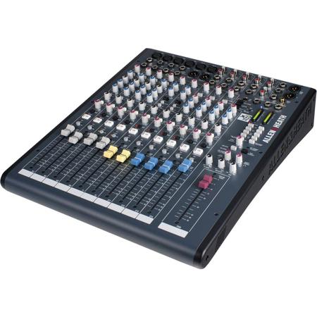 Allen & Heath B2-14 14-Channel Compact Broadcast Mixer with Dual Telco Input, USB Audio In/Out, 4 Stereo Inputs