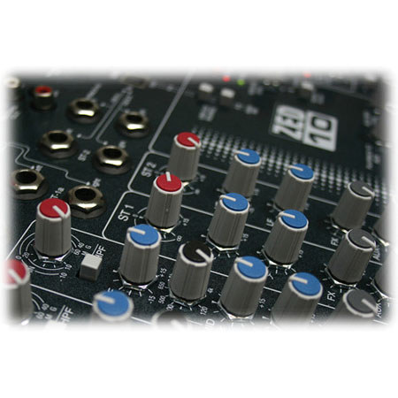 Allen & Heath ZED-10 Multi-Purpose Miniature Mixer, 4 Mic/Line Inputs, 2 Class A, 32/44.1/48kHz Sample Rate