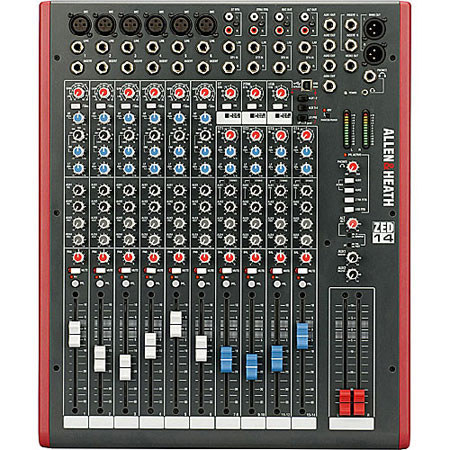Allen & Heath ZED-14 14-Channel Multipurpose Mixer with USB AH-ZED14