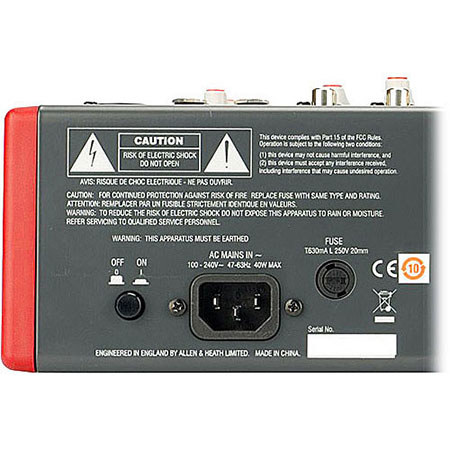 USA Allen & Heath ZED-22FX 22-Channel Multipurpose Mixer with FX and