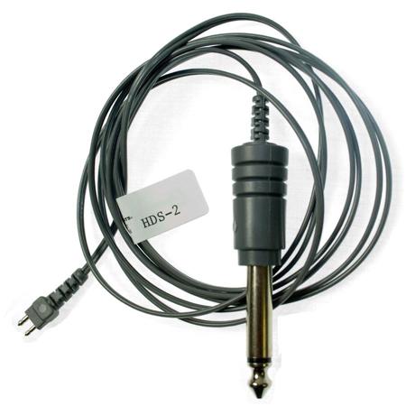Audio Implements HDS-2 Cord Straight Mono with 1/4" (6.3mm) Standard Plug