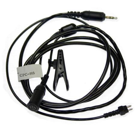 Audio Implements CPC-M6 Cellphone Sub-Mini Plug Tip, Ring Sleeve with Mic