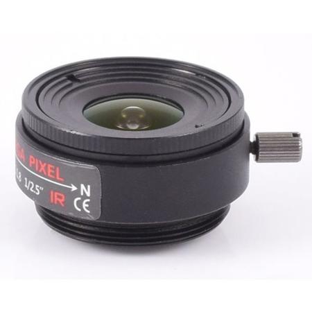 AIDA CS Mount 2.8mm Fixed Focal Megapixel Lens for Gen3G HD Camera, Manual Focus