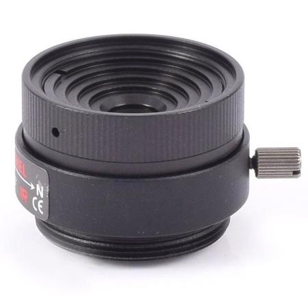 AIDA CS Mount 6mm Fixed Focal Megapixel Lens for Gen3G HD Camera, Manual Focus