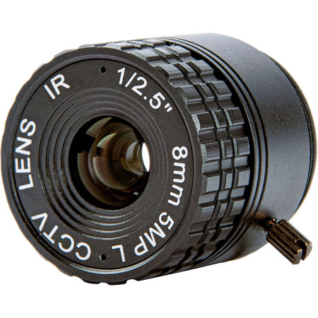 AIDA CS-8.0F 8mm 5MP CS-Mount Lens for FHD Camera