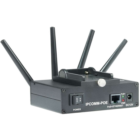 AIDA IPCOMM-POE Wireless Video Transmitter/Controller with PoE+ Injection
