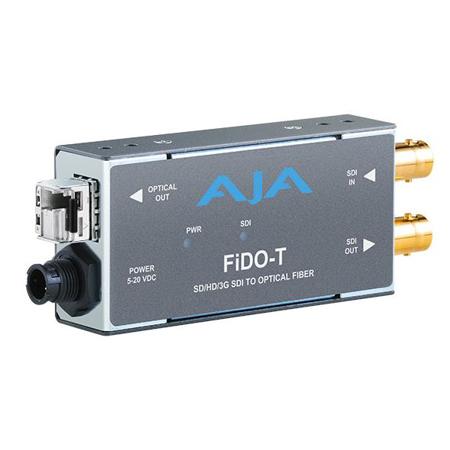 AJA FiDO-T-MM 1-Channel 3G-SDI to Multi-Mode LC Fiber Transmitter