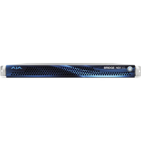 AJA Bridge NDI 3G 4K UltraHD 1RU Conversion Gateway for SDI to NDI and NDI to SDI
