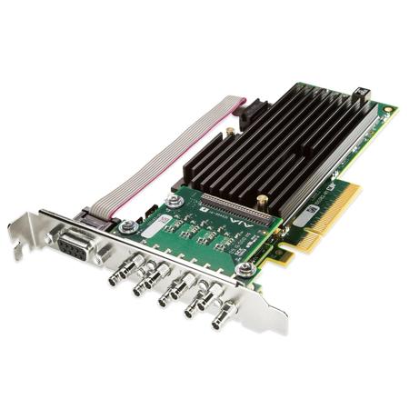 AJA CRV88-9-T-CCF 8-Lane PCIe 2.0 I/O Card with Passive Heat Sink, Fanless