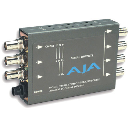 AJA D10AD YPbPr Betacam or RGB Component Analog to SDI