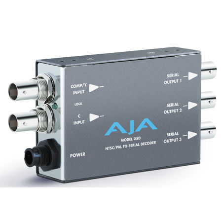 AJA D5D NTSC/PAL to SDI Decoder