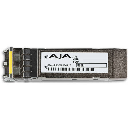AJA FIBERLC-2TX-12G 2-Channel 12G-SDI Single Mode LC Fiber Transmitter Module