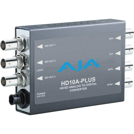 AJA HD10A-Plus Analog to HD/SD-SDI Mini-Converter