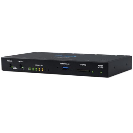AJA HELO Plus Advanced H.264 Streaming and Recording Device with 3G-SDI and HDMI