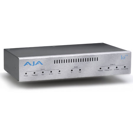 AJA IO LA 10 Bit Analog Capture and Output Device