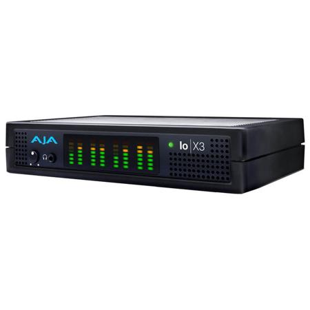AJA Io X3 Multi-Channel 2K Audio and Video I/O Capture Device with Thunderbolt 3