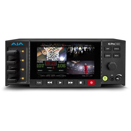 AJA Ki Pro GO Portable Multi-Channel HD H.264 USB 3.0 Recorder and Player