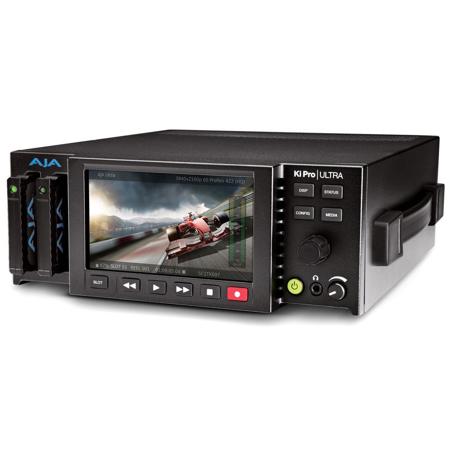 AJA Ki Pro Ultra 4K Video Recorder and Player with Built-in HD LCD Monitor