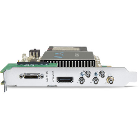 AJA KONA 12G-SDI I/O, 10-Bit PCIe Card, HDMI 2.0 Output, ATX Power, No Cable
