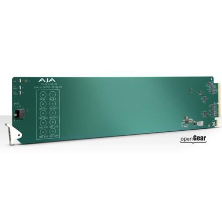 AJA openGear Dual 2x 4 3G-SDI Re-clocking Distribution Amplifier