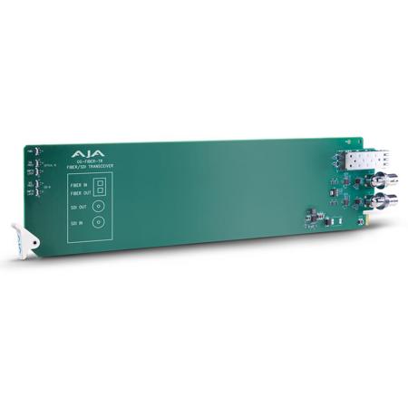 AJA openGear 1-Channel SDI/Fiber to Fiber/SDI Transceiver
