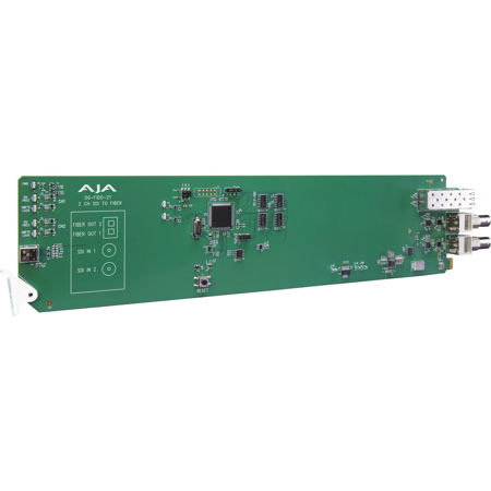 AJA OG-FIDO-2T-X 2-Ch 3G-SDI to Single Mode LC Fiber Transmitter for CWDM