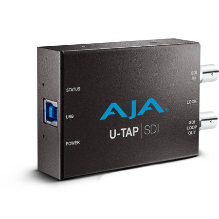 AJA U-TAP SDI Simple USB 3.0 Powered SDI Capture Device