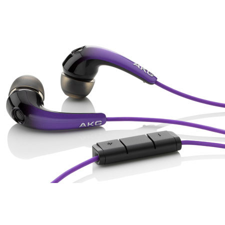AKG K328 In-Ear Headphones, Sunburst Purple