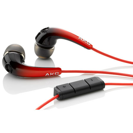 AKG K328 In-Ear Headphones, Sunburst Red