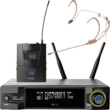 AKG Acoustics WMS4500 HC577 Set Wireless Microphone System, Band 8