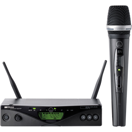 AKG Acoustics WMS450 Vocal Set C5 Wireless Microphone System, Band 9