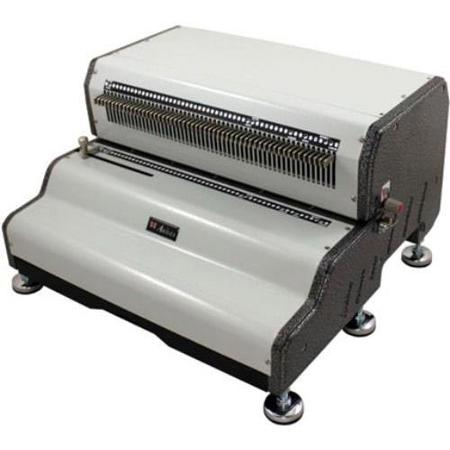 Akiles CoilMac-ECP Plus 13.5" Heavy Duty Electric Coil Punch Machine, Oval Hole