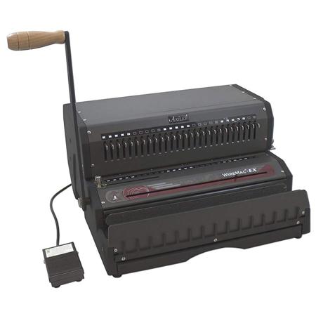 Akiles WireMac-EX21 14" 2:1 Pitch All-In-One Electric Wire Punch&Binding Machine