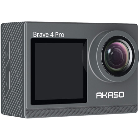 AKASO Brave 4 Pro 20MP 4K Ultra HD Dual Screen Action Camera