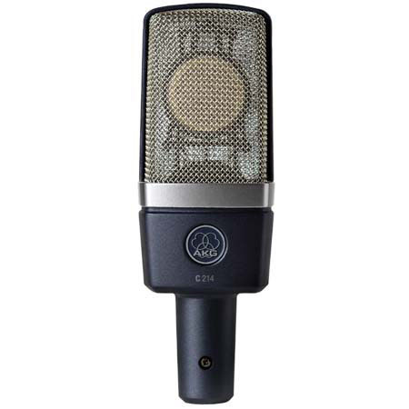 AKG AKG C214 Edge-Terminated Condenser Microphone With Accessory Kit