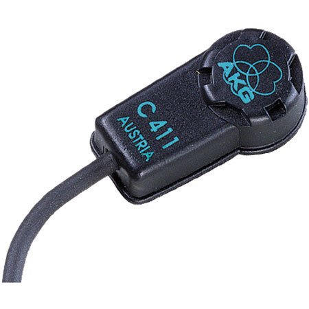 AKG Acoustics C411 L Miniature Condenser Vibration Pickup