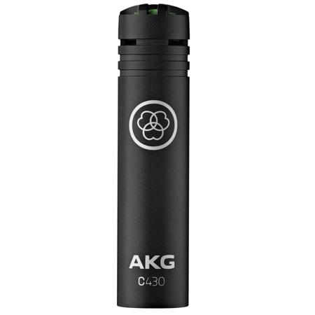 AKG C430 Professional Overhead Miniature Condenser Microphone with Standard XLR Connector