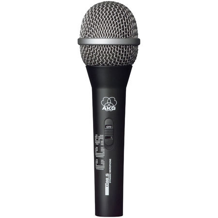 AKG D88-S, Dynamic Supercardioid Handheld Microphone for Lead Vocals.