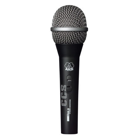 AKG Acoustics AKG D88S/Jack, Dynamic Super Cardioid Handheld Microphone for Lead Vocals, with 16' XLR to 1/4" Plug Cable.