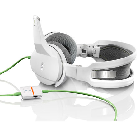 AKG GHS 1 High Performance Over-the-Ear Gaming Headset, White