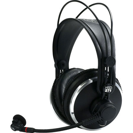 AKG HSD 271 Professional Single-Sided Around Ear Headset with Dynamic Microphone