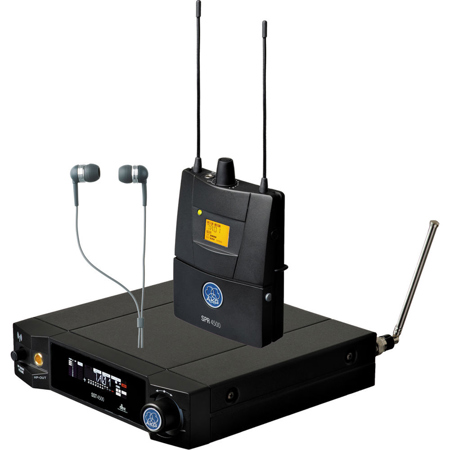 AKG Acoustics IVM4500 IEM Set Wireless In-Ear Monitoring System, Band 8