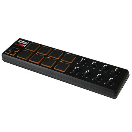 Akai LPD8 Laptop Pad Controller - USB-MIDI Controller