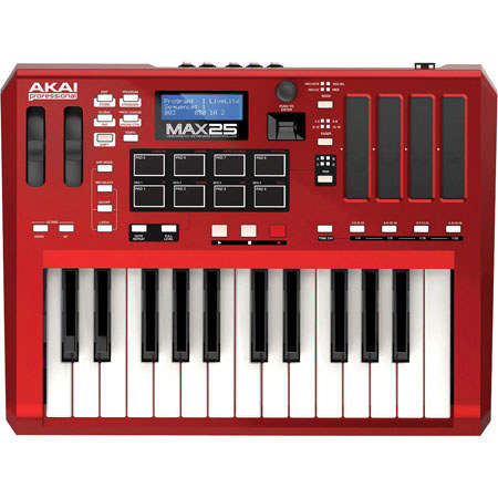Akai MAX25 25-Key USB MIDI Keyboard Controller