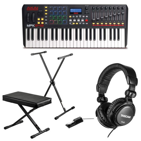 Akai MPK249 49-Keys USB/MIDI Performance Keyboard Controller with Accessory Kit