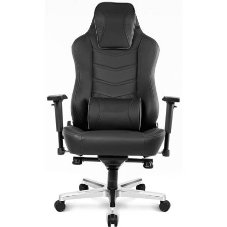 AKRacing Office Series Onyx Deluxe Leather Computer Chair, Black