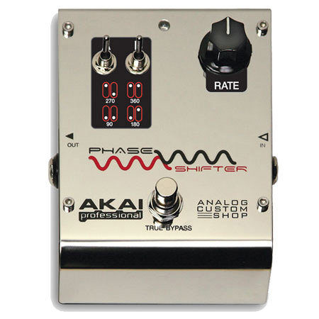 Akai Analog 4 in 1 Phase Shifter Effects Pedal