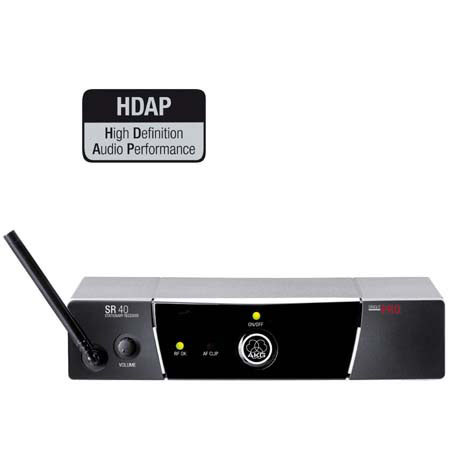 AKG WMS 40 Pro Sport Wireless System Set with US58B Frequency Range
