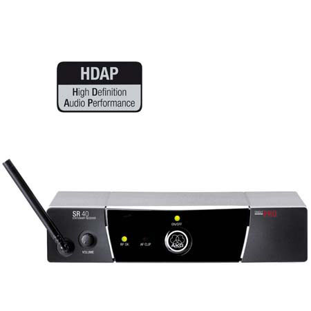 AKG WMS 40 Pro Sport Wireless System Set with US60A Frequency Range